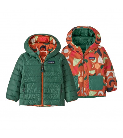 Детско Яке Patagonia Baby Reversible Down Sweater Hoody