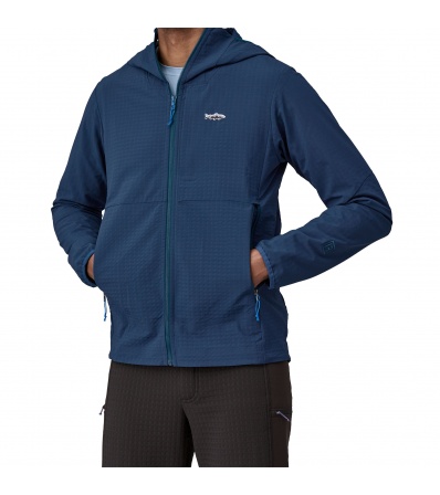 Яке Patagonia R1 TechFace Fitz Roy Trout Hoody M's