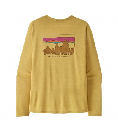 Patagonia Long-Sleeved Capilene Cool Daily Shirt - '73 Skyline M's