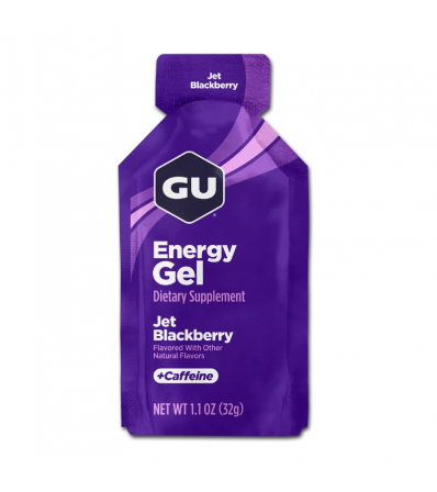 GU Energy Gel Jet Blackberry 32G